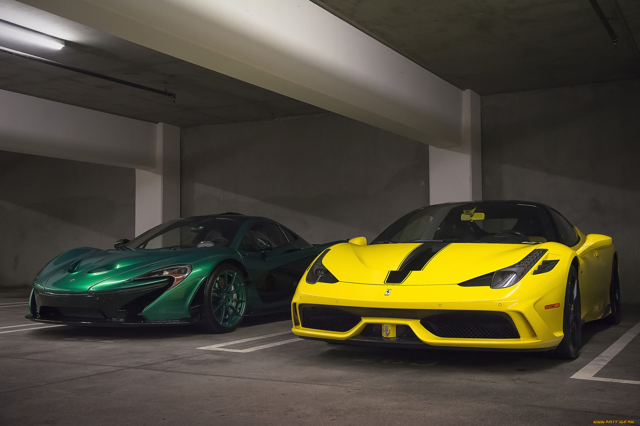 mclaren p1 and ferrari 458 speciale, ,    , 
